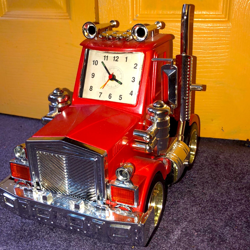 Toy Truck Alarm Clock